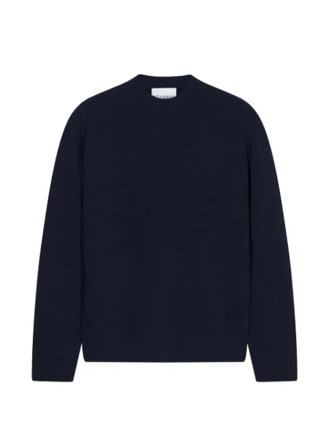 Closed crew-neck sweater Blue C8643998U22