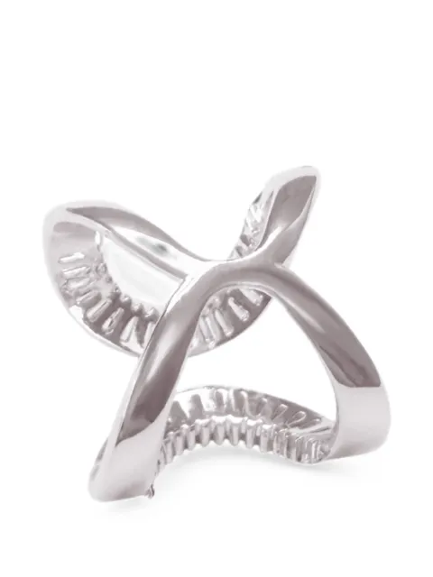 HZMER JEWELLERY Sitara crystal ring Silver MCSBCRS597