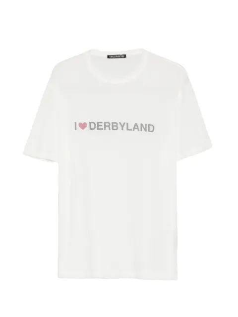 COLE BUXTON I Love Derbyland T-shirt White SS26IHDT320