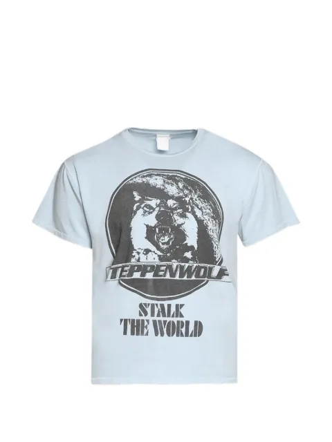 MadeWorn Steppenwolf graphic-print T-shirt Blue MWSPW002TM