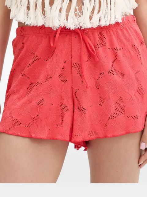 Rip Curl Oasis mini shorts Red 02CWBO