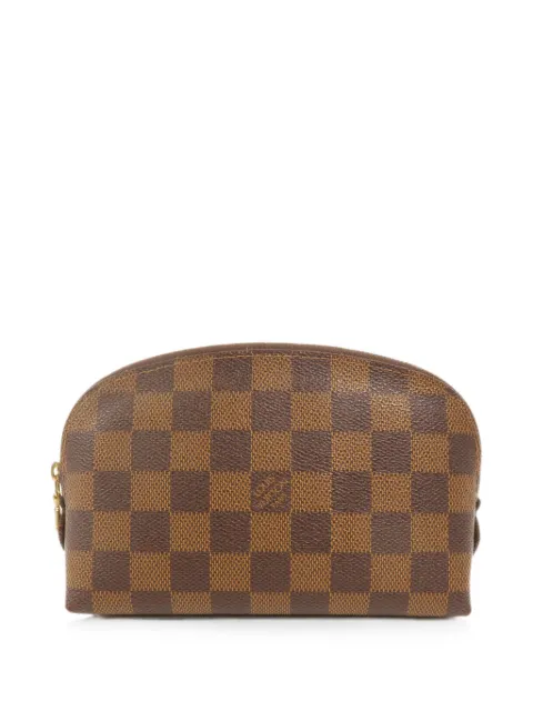 Louis Vuitton Pre-Owned PM Damier make up bag Brown N47516