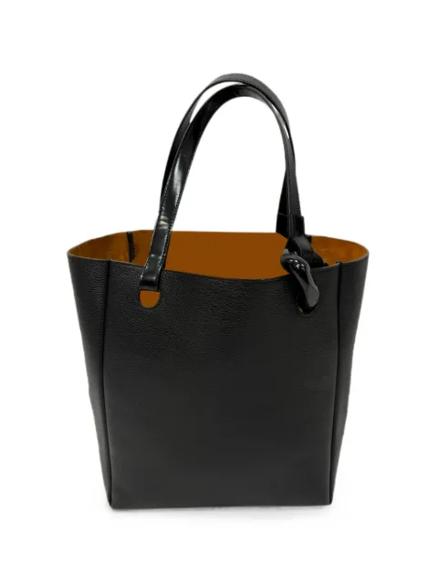 JW Anderson 2020s Corner leather tote bag Black RFCPUGBBA757223W
