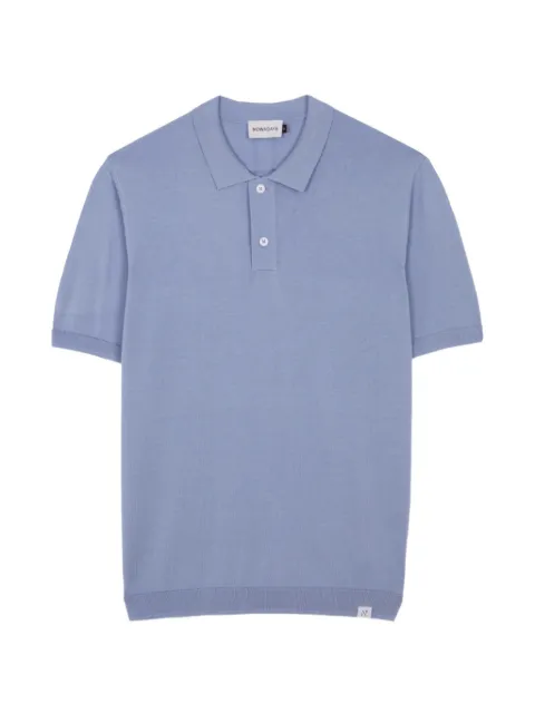 NOWADAYS short-sleeve polo shirt Blue NAM1202D3