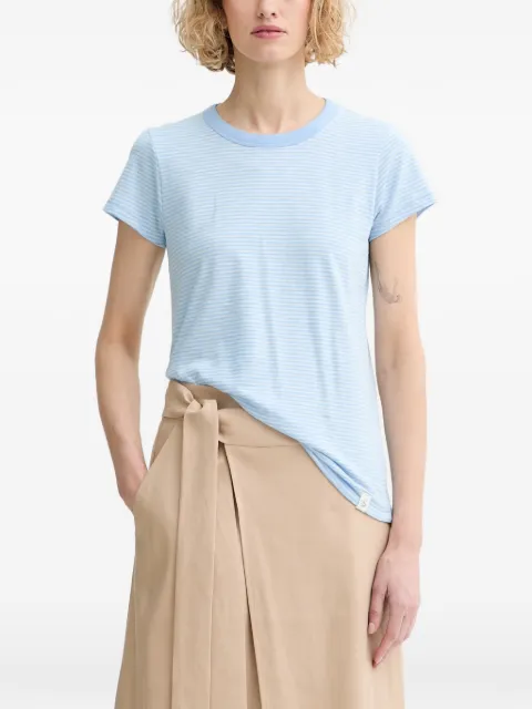 rag & bone horizontal-stripe T-shirt Blue RE7C25FT3SW
