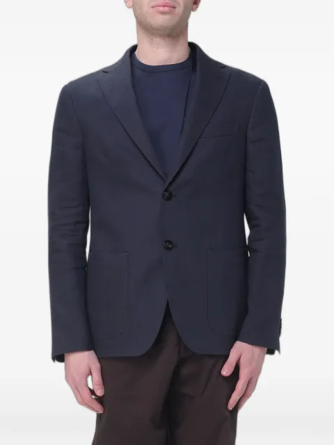 Agnona single-breasted blazer Blue TX10U2U3049B95