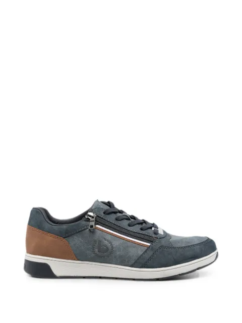 Bugatti zip-detail panelled sneakers Blue 333307135000
