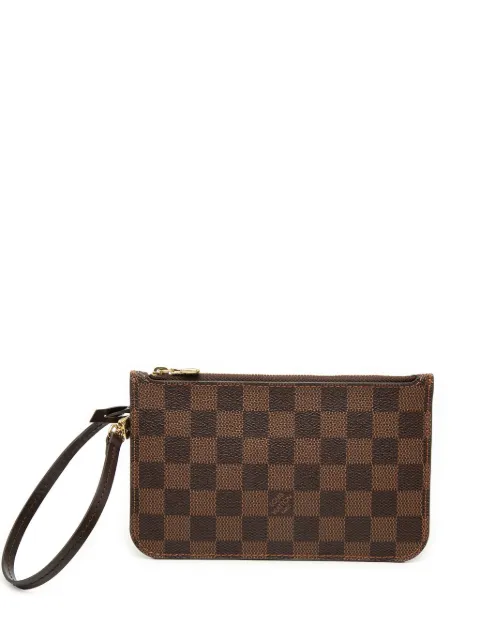 Louis Vuitton Pre-Owned 2018 Damier Ebene Neverfull MM pouch Brown 3CT3G552ZTAHNVAG