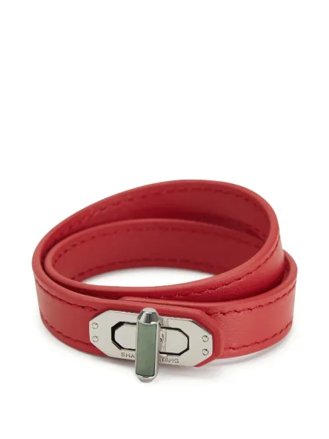 Shanghai Tang Tang Locket wrap bracelet Red Z5WJB478CL
