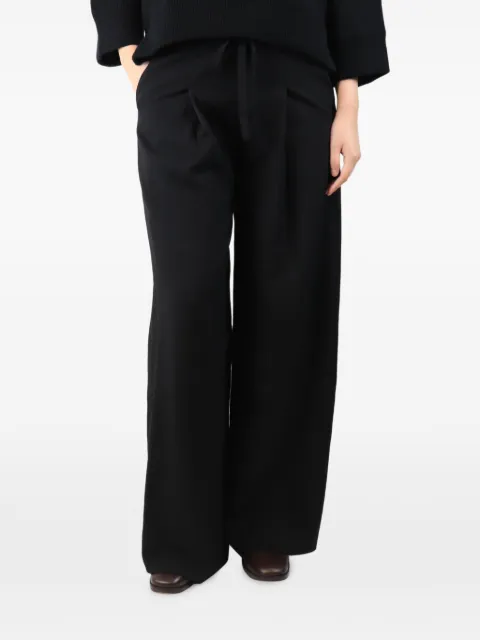 Geoffrey B. Small pleated wide-leg trousers Black BLACKPLEATEDWIDELEGTROUSERS