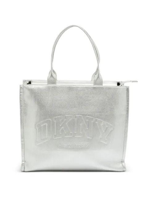 DKNY Vintage large Hadlee tote bag Silver 1344027