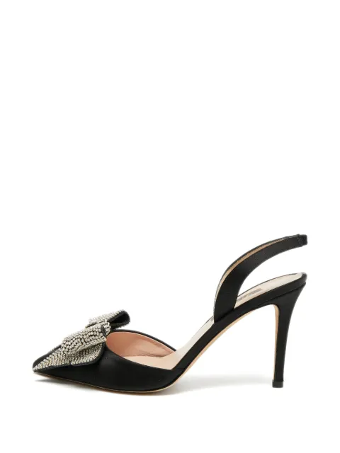 SJP by Sarah Jessica Parker The LJ Recital embellished-bow heeled pumps Black 1330417