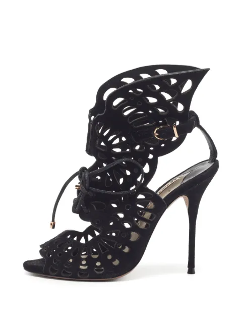 Sophia Webster Riko laser-cut sandals Black 1335745