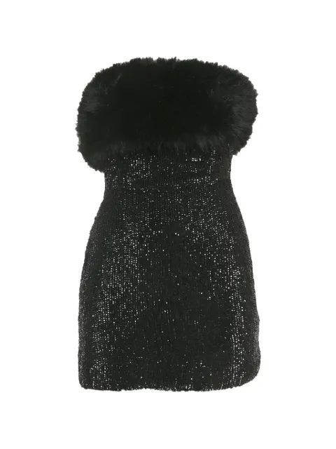 Retrofete sequin mini dress Black 1276988