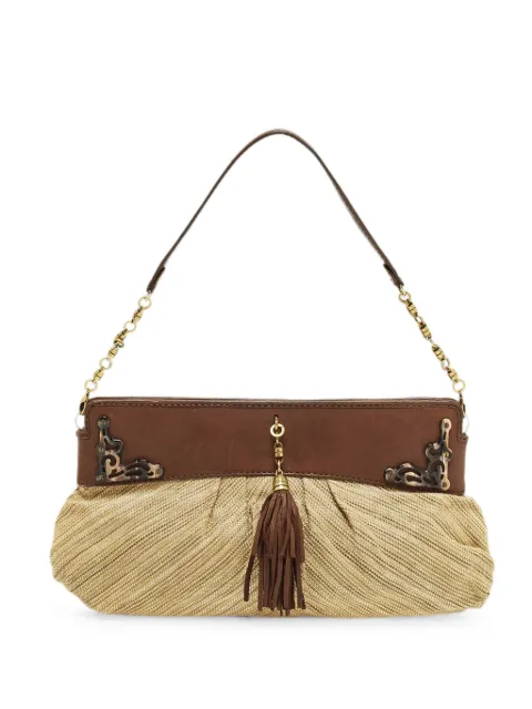 Cole Haan tassel shoulder bag Yellow 1287706