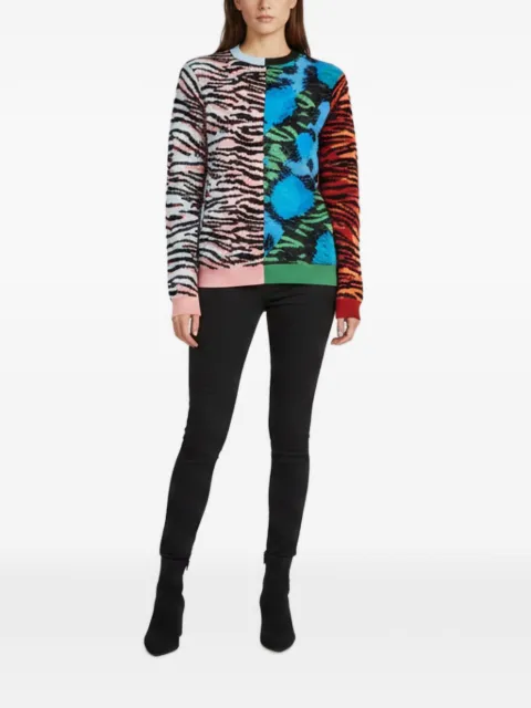 Kenzo Pre-Owned x H&M animal jacquard sweater Black 1340008