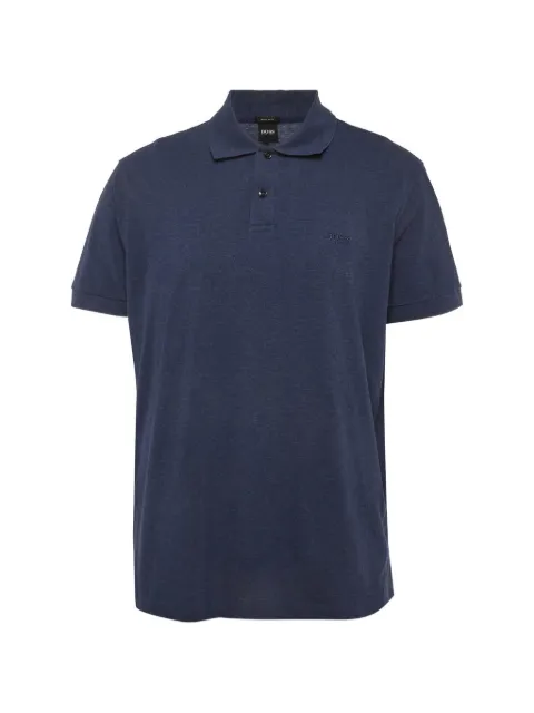 BOSS cotton polo shirt Blue 1314320