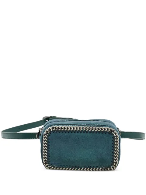 Stella McCartney Pre-Owned Falabella chain-trim belt bag Green 1267322