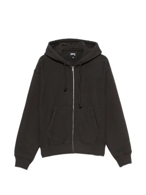 Stüssy zip-up hoodie Black 118617