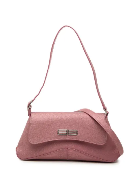 Balenciaga Pre-Owned 2022 Small Glitter Fabric XX Flap crossbody bag Pink 08I5QXJUSFZTEXDZ