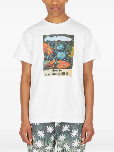 DRx x STEFAN MEIER x LN-CC graphic-print T-shirt White DRXSMLNCC12