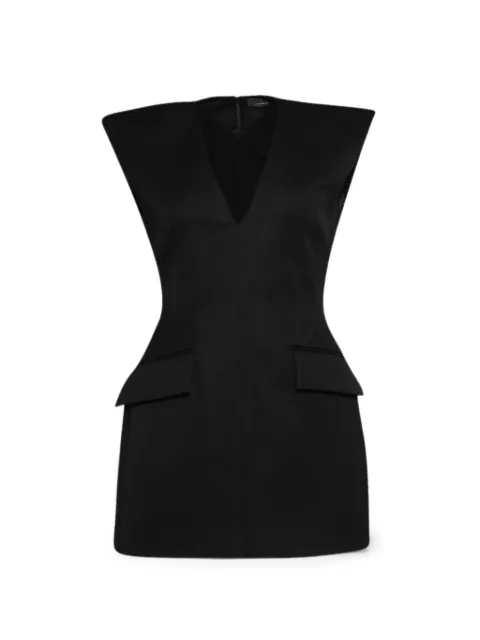 WARDROBE.NYC x RHW Sculpted mini dress Black W5108R18WO