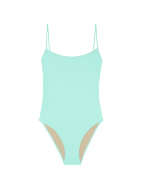 LIDO Trentasei scoop-neck swimsuit Blue TRENTASEI