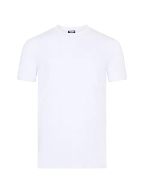 DSQUARED2 graffiti crewneck T-Shirt White D9M206380ISA01