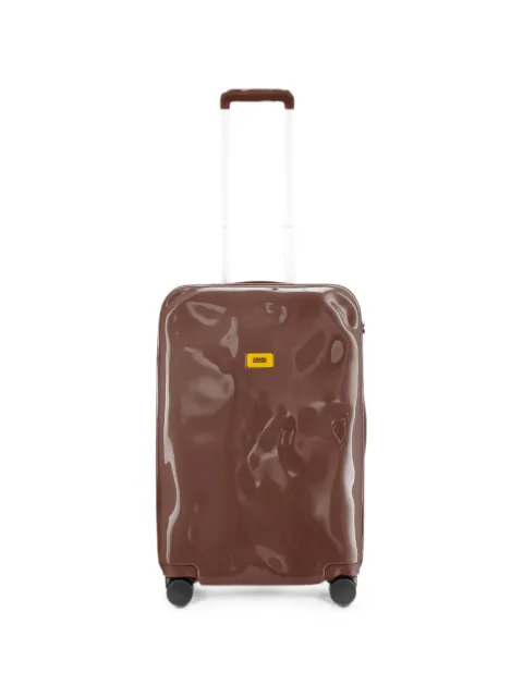 Crash Baggage medium Icon dented-effect suitcase Brown CB192
