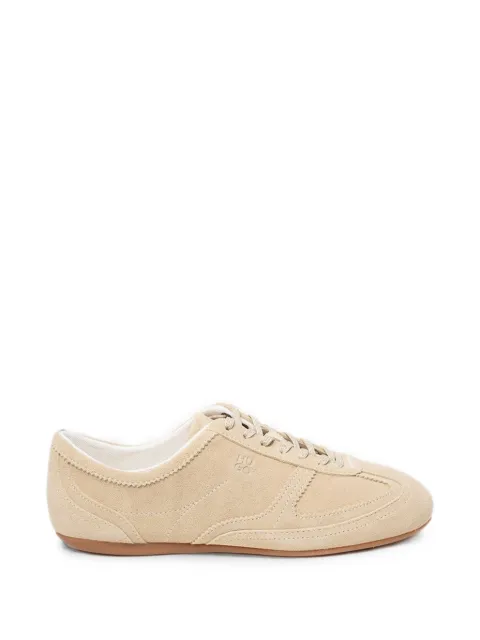 HUGO suede-finish lace-up sneakers Neutrals 50563530