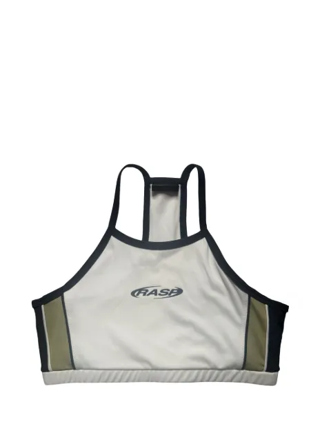 GV Gallery Raspberry Hills logo-print sports bra Neutrals GV039