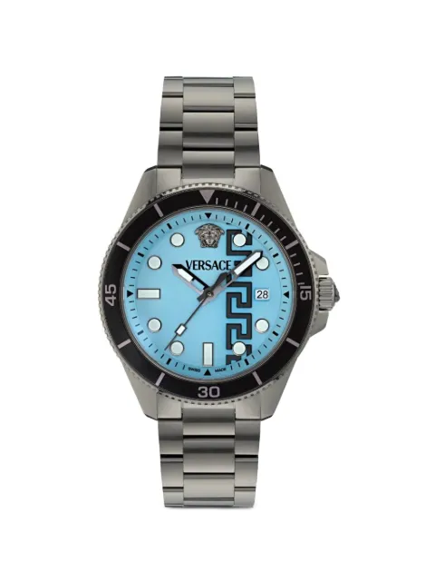Versace Greca Force 42mm watch Blue VE5J00526