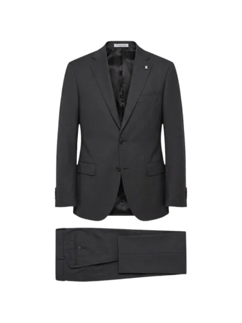 Sartoria Latorre single-breasted tailored suit Grey A057EFU3077399