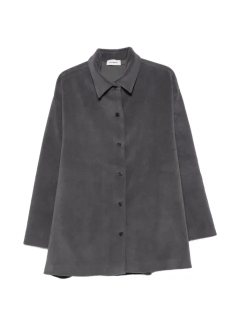 A.M.G. button-up jacket Grey SS26JK06