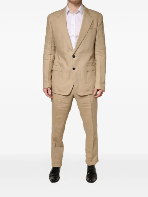 Dolce & Gabbana Taormina single-breasted suit Neutrals GKC4MTGEV04