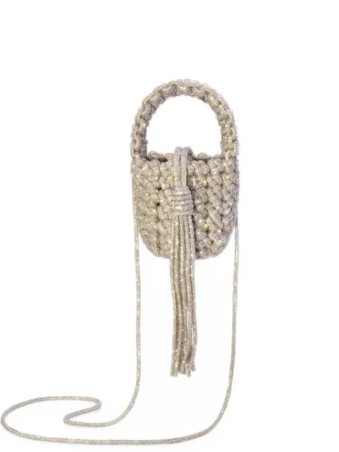 Hibourama Micro Pendant shoulder bag Silver MICROPENDANTROCK