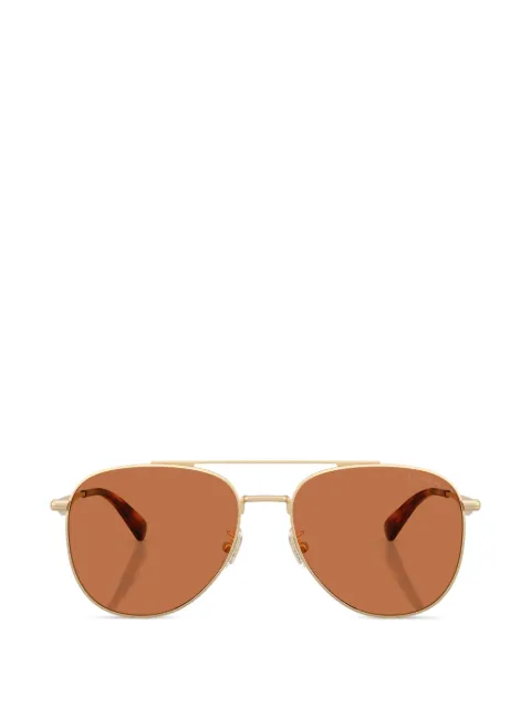 Coach pilot-frame sunglasses Gold HC7190900573