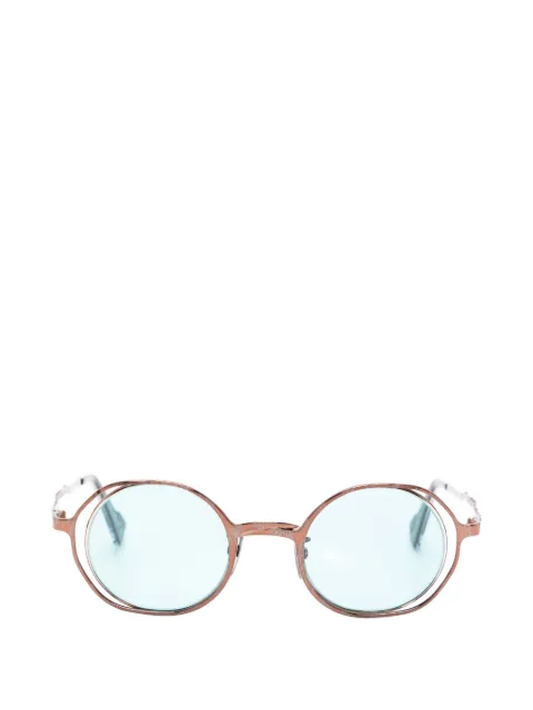 Kuboraum Maske H11 round-frame sunglasses Brown H11