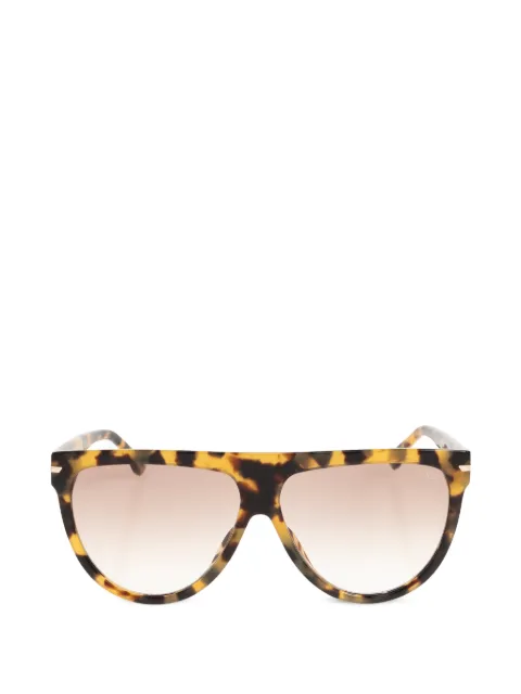 Victoria Beckham Eyewear tortoiseshell-effect pilot sunglasses Brown VB1004S