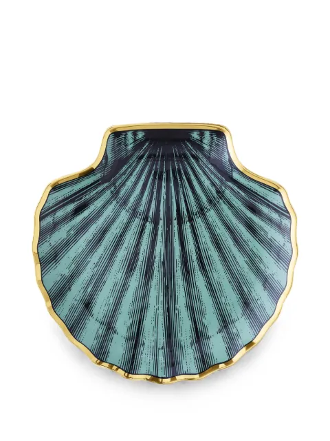 Jonathan Adler Sirena shell-shaped plate Blue 35245