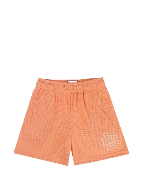ERIC EMANUEL logo-print short Orange EE771