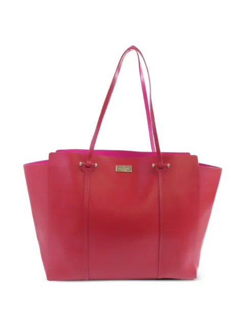 Kate Spade leather tote bag Red WKRU3573