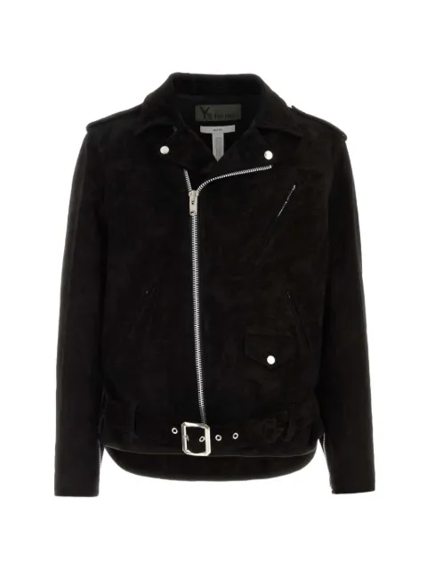 Y's belted biker jacket Black MKY99707