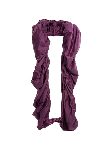 Saiid Kobeisy oversized cape Purple RTWFW25CP61
