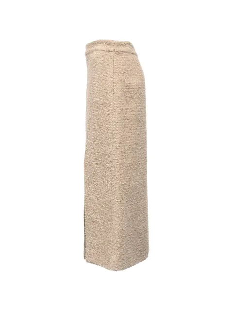 Etro Vintage high-waisted tweed skirt Neutrals NAPPUHKCL410821W
