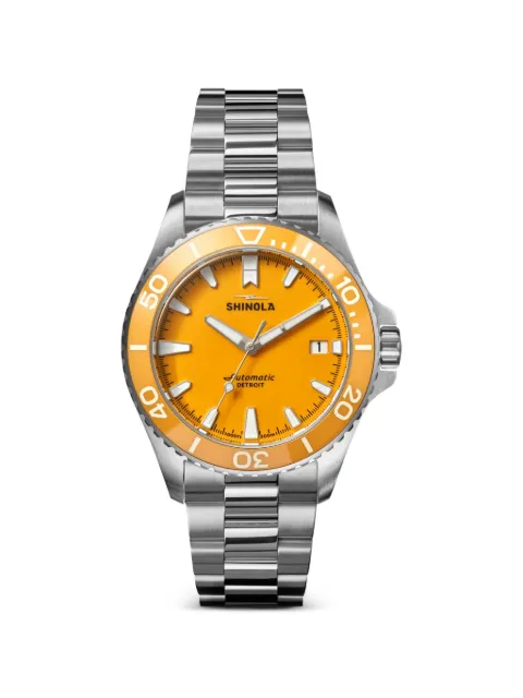 Shinola Monster 39mm watch Orange 20484242