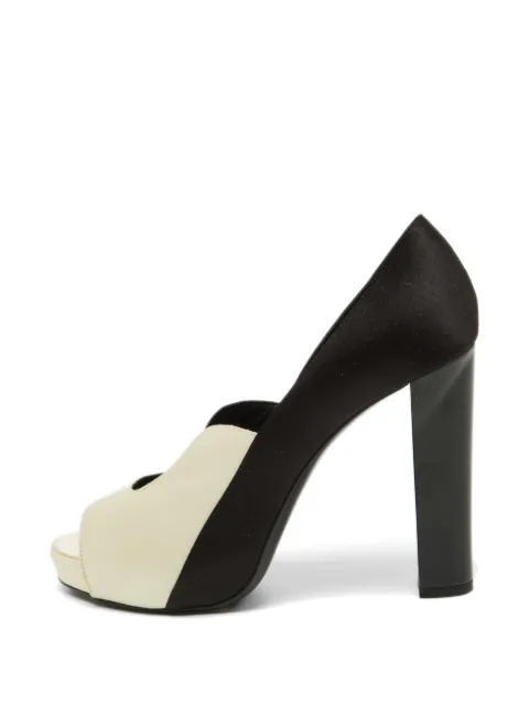 Pierre Hardy peep-toe platform pumps Black 885298