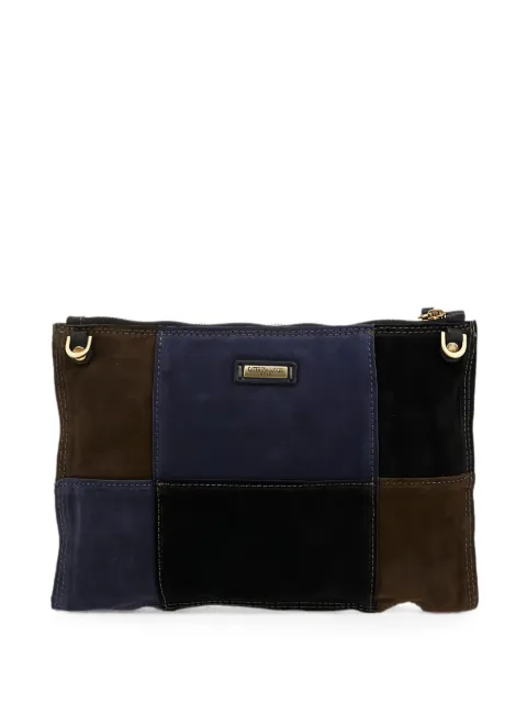 Caterina Lucchi patchwork cross body bag Blue TRICOLOR