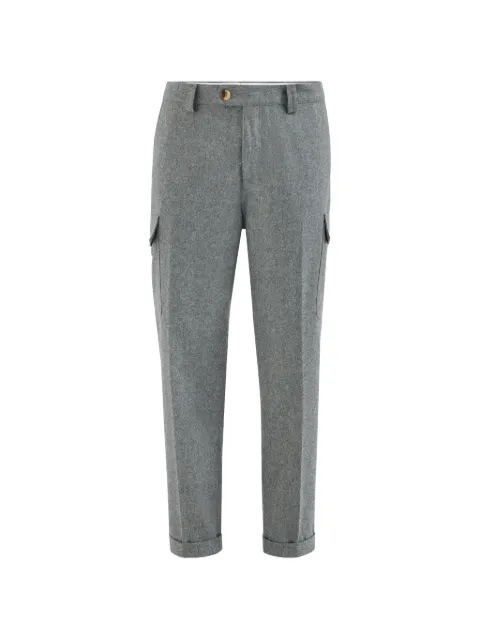 Brunello Cucinelli flannel cargo pants Grey M038PF1890C003