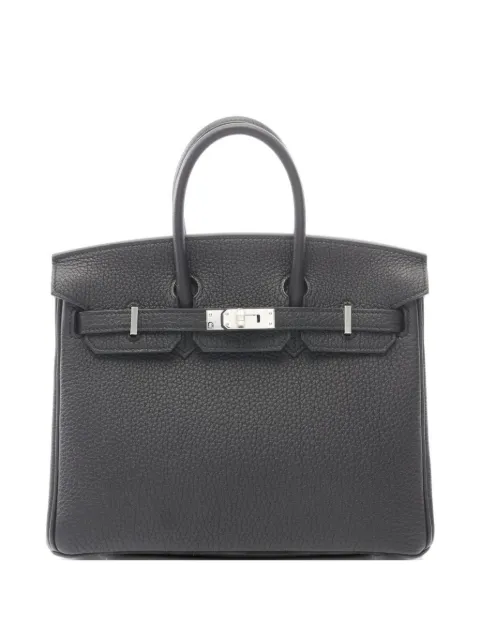 Hermès Pre-Owned 2025 25 Birkin Togo tote bag Black 1074167K